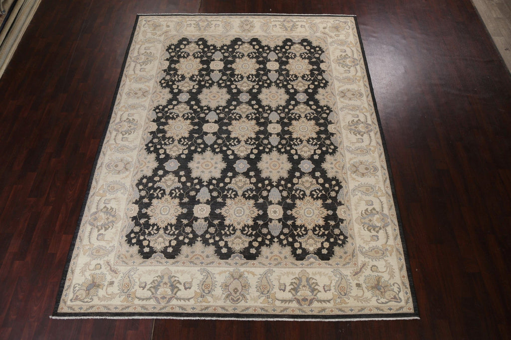 Handmade Oushak Chobi Wool Area Rug 9x12