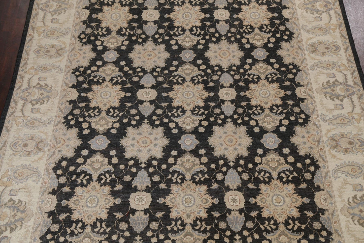 Handmade Oushak Chobi Wool Area Rug 9x12