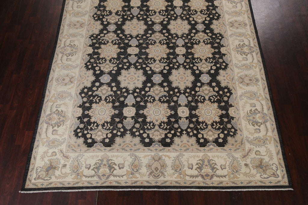 Handmade Oushak Chobi Wool Area Rug 9x12