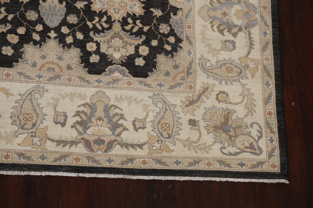 Handmade Oushak Chobi Wool Area Rug 9x12