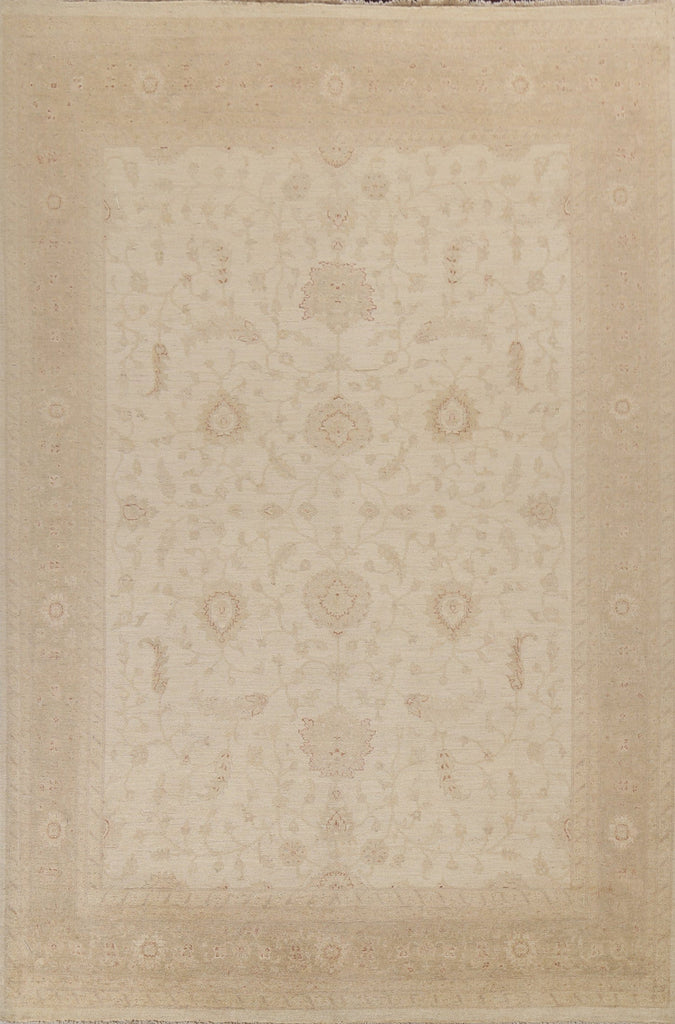 Wool Oushak Chobi Handmade Area Rug 9x11