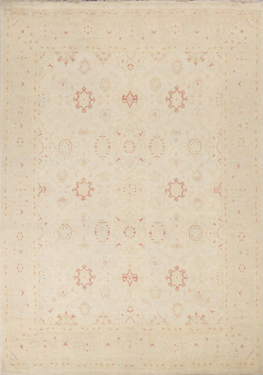 Oushak Chobi Wool Handmade Rug 8x10