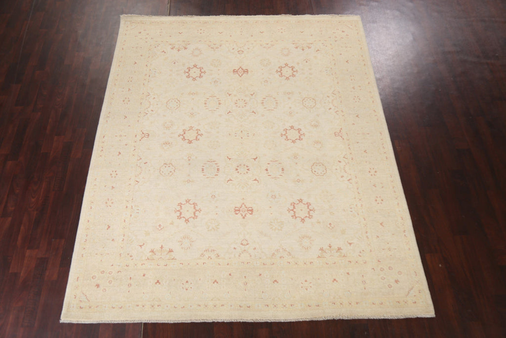 Oushak Chobi Wool Handmade Rug 8x10