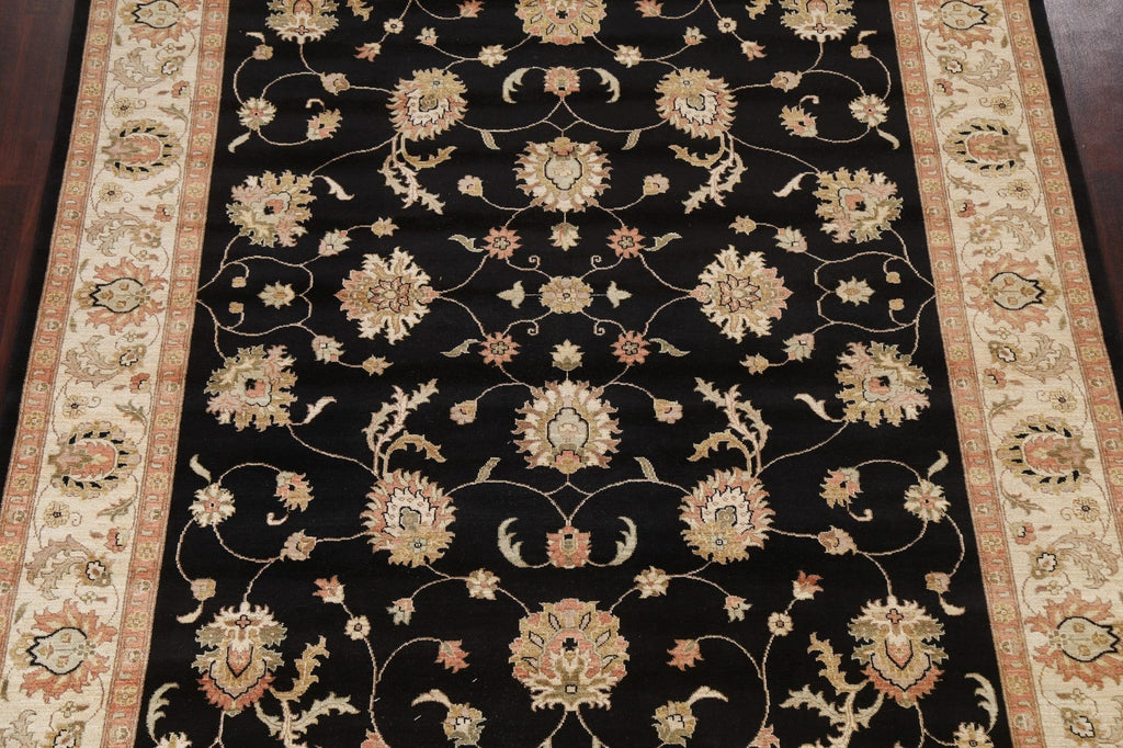 Floral Peshawar Chobi Handmade Wool Rug 8x10