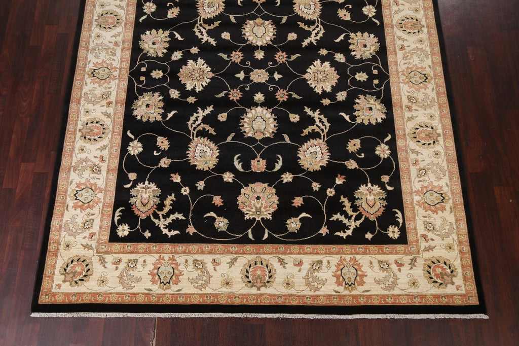 Floral Peshawar Chobi Handmade Wool Rug 8x10