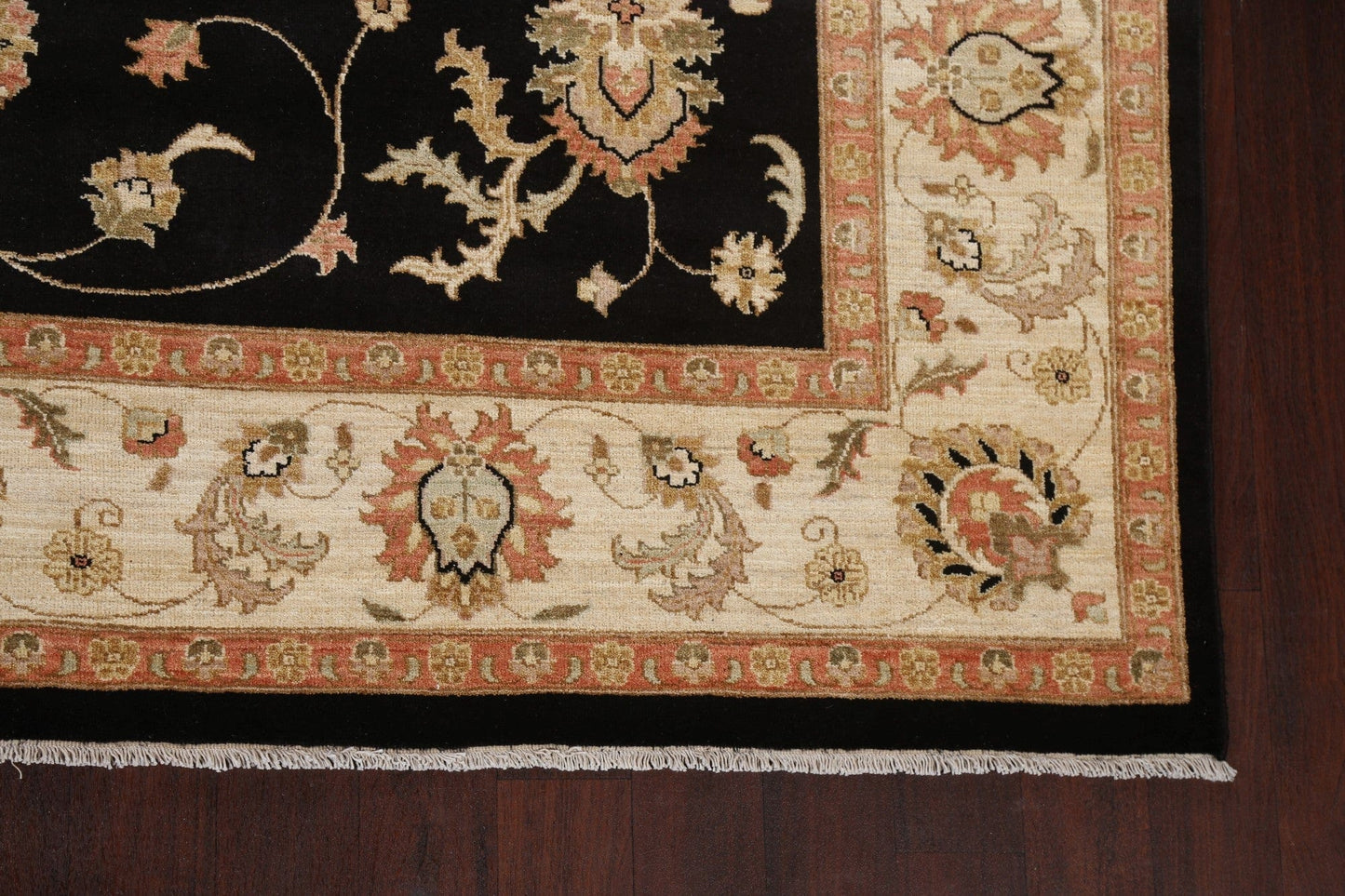 Floral Peshawar Chobi Handmade Wool Rug 8x10