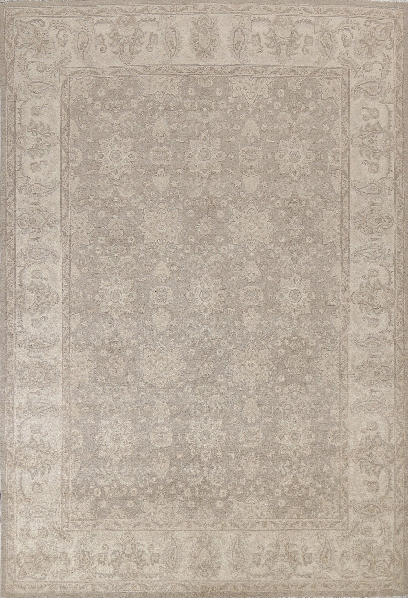 Wool Oushak Chobi Handmade Area Rug 8x10