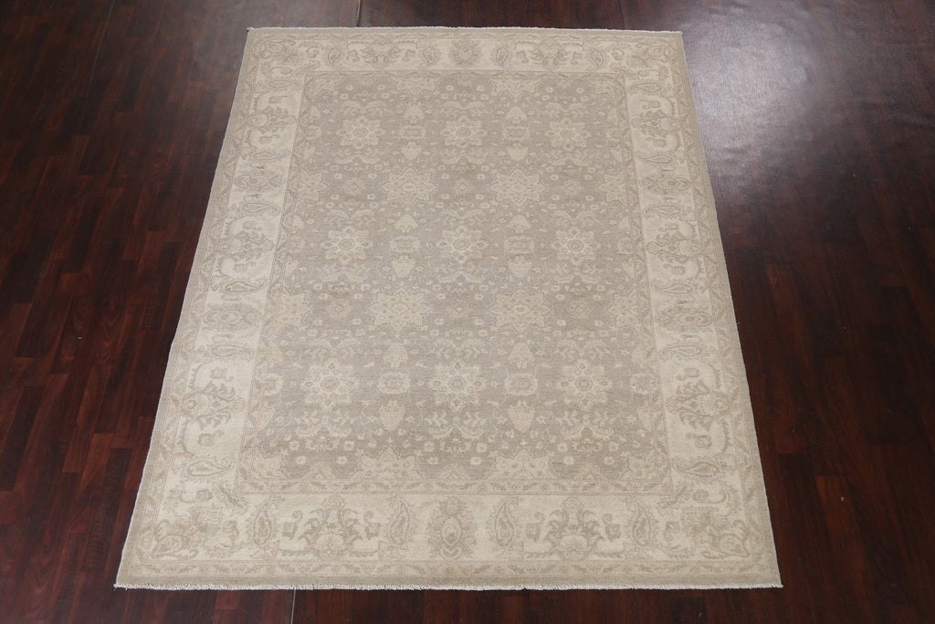 Wool Oushak Chobi Handmade Area Rug 8x10