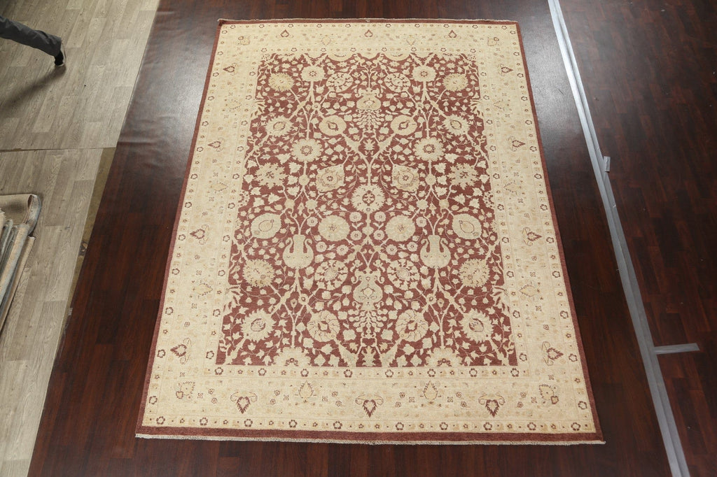 Floral Oushak Chobi Oriental Area Rug 9x12