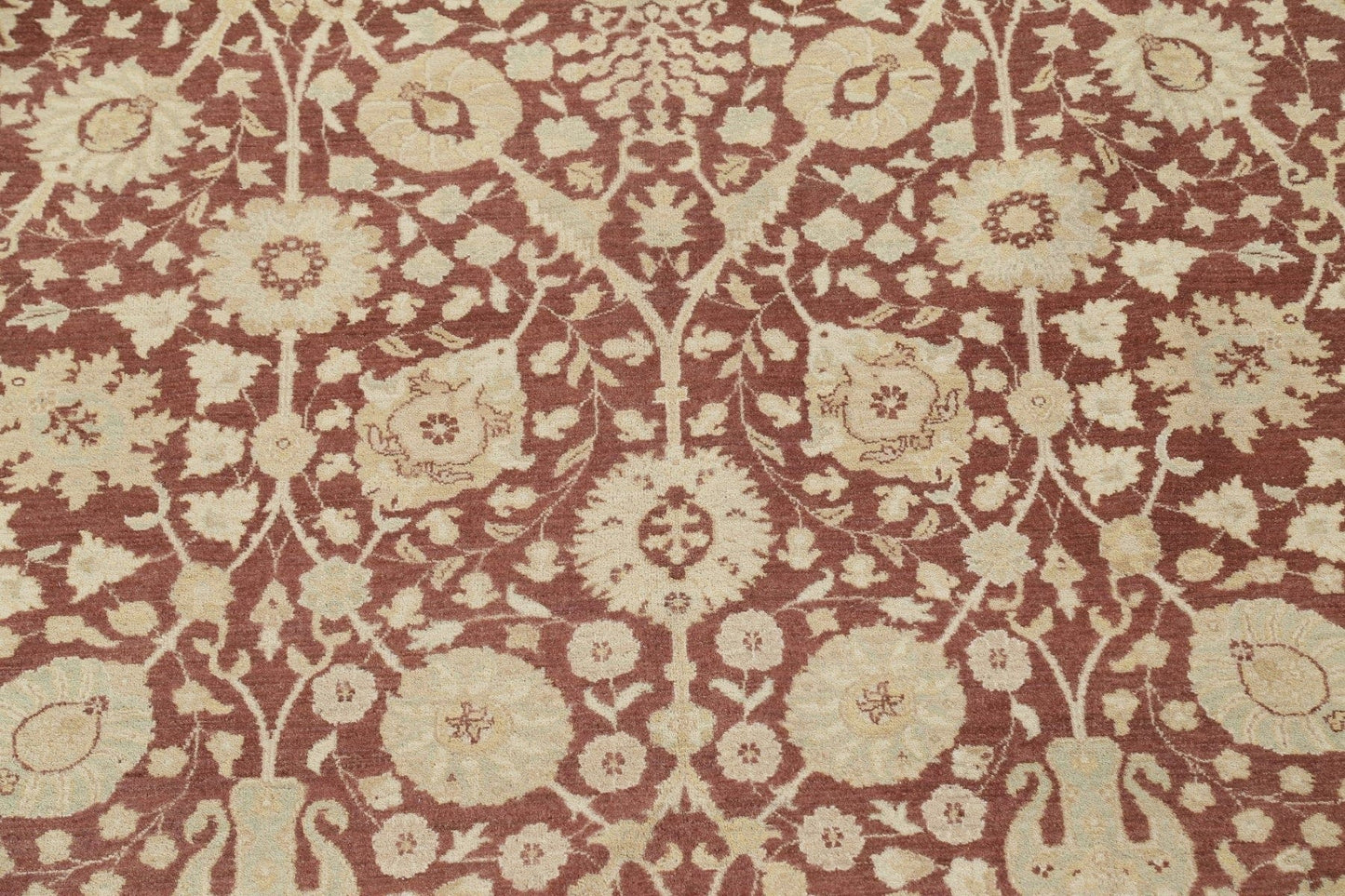 Floral Oushak Chobi Oriental Area Rug 9x12