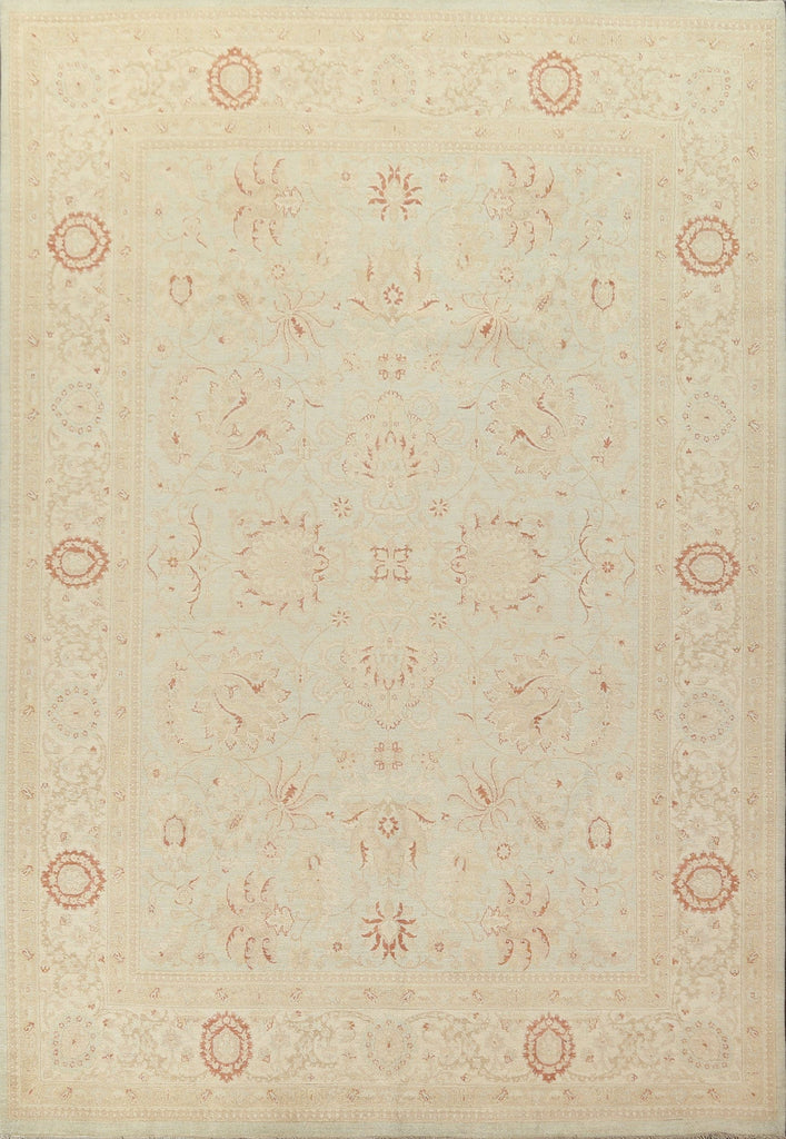 Wool Oushak Chobi Handmade Area Rug 9x12