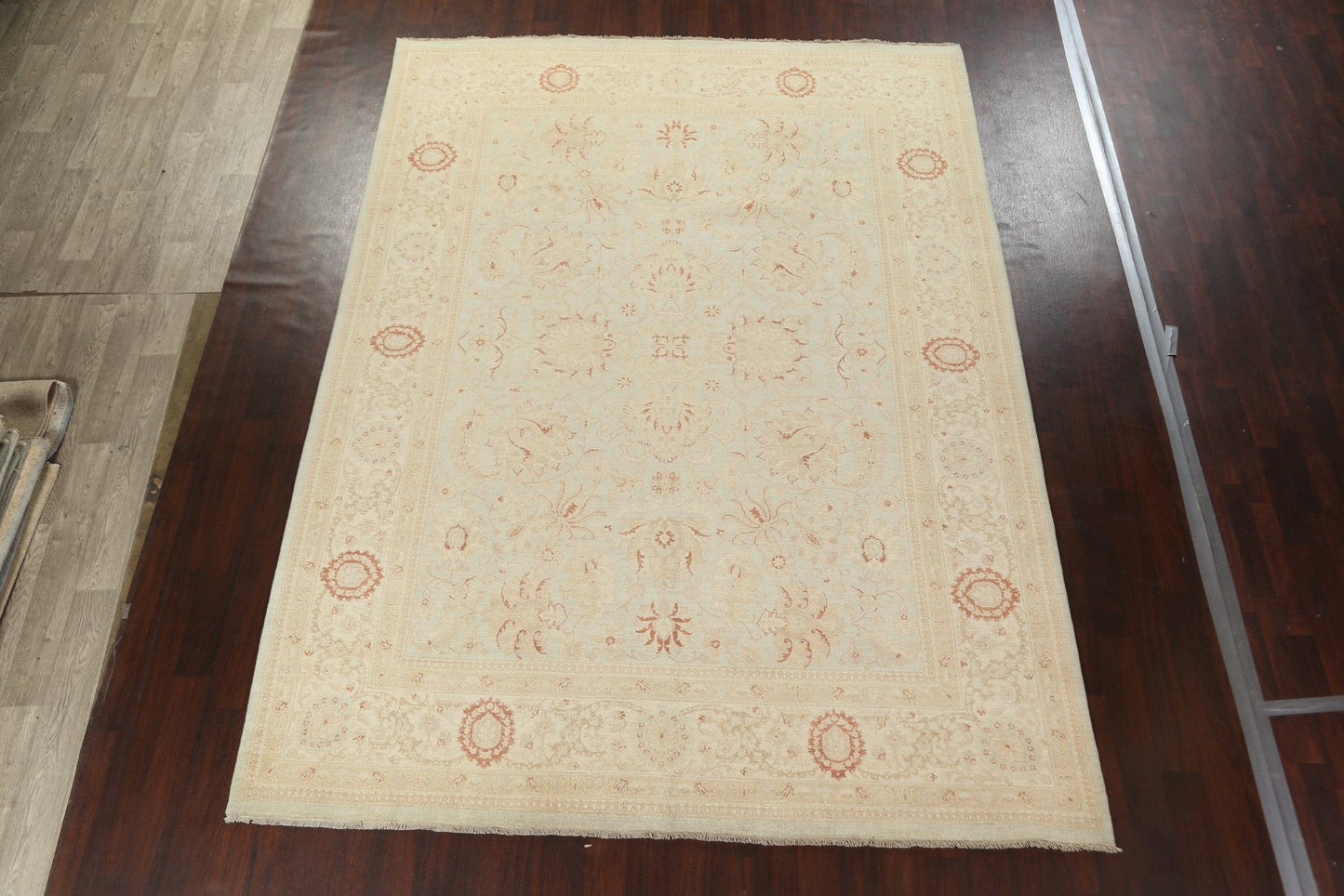 Wool Oushak Chobi Handmade Area Rug 9x12