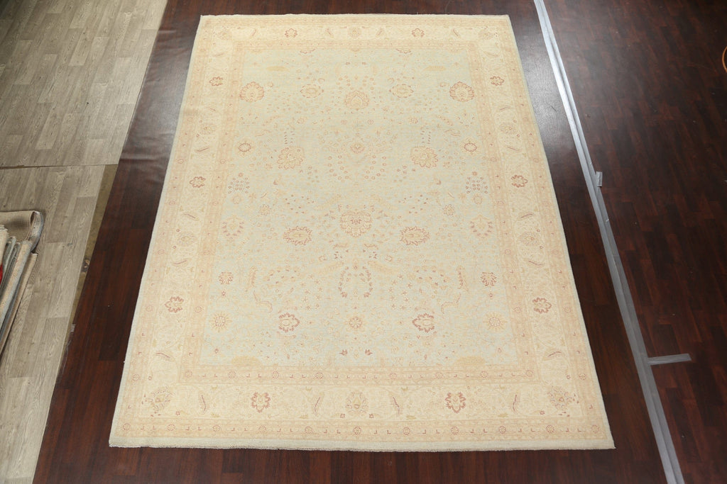 Handmade Oushak Chobi Wool Area Rug 10x13