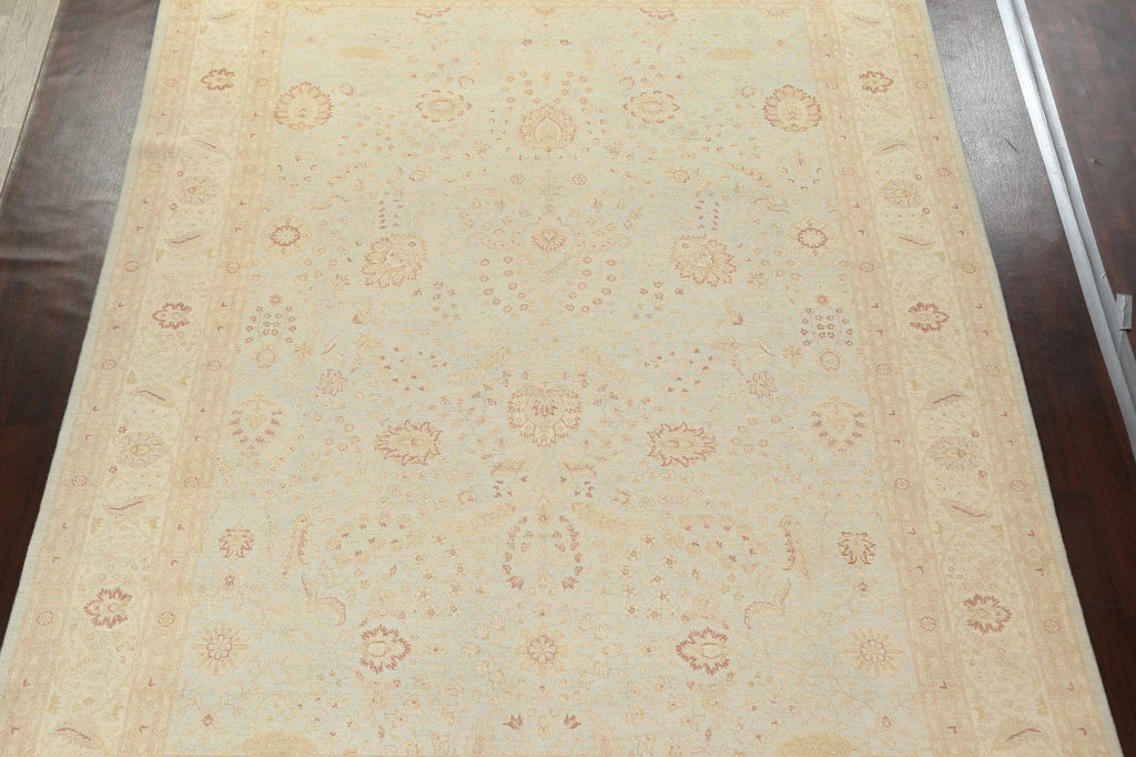 Handmade Oushak Chobi Wool Area Rug 10x13