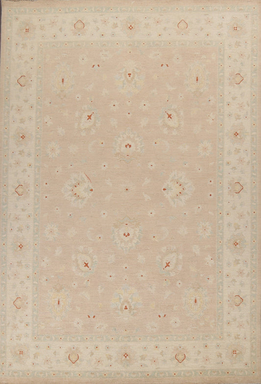 Handmade Oushak Chobi Wool Area Rug 9x12