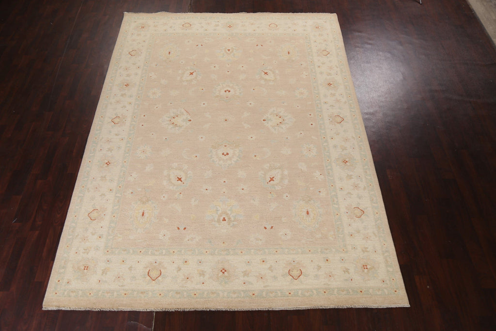 Handmade Oushak Chobi Wool Area Rug 9x12