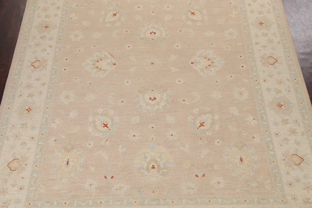 Handmade Oushak Chobi Wool Area Rug 9x12