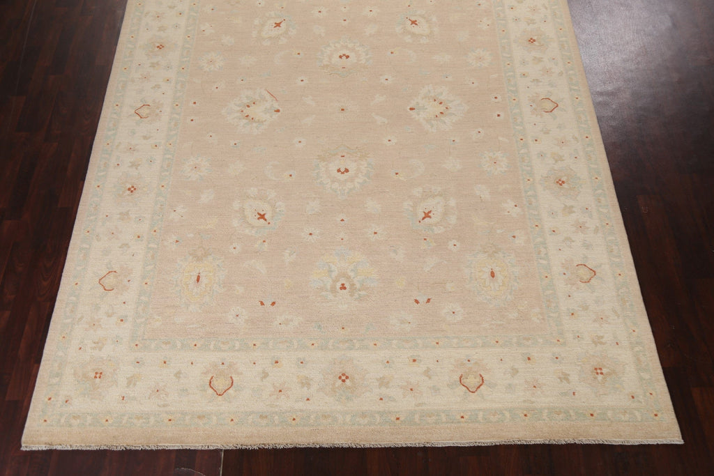 Handmade Oushak Chobi Wool Area Rug 9x12