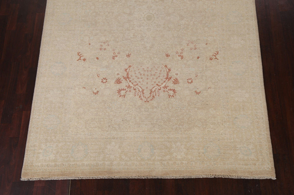 Handmade Oushak Chobi Oriental Area Rug 7x10