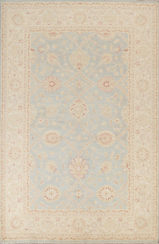 Handmade Oushak Chobi Wool Area Rug 7x10