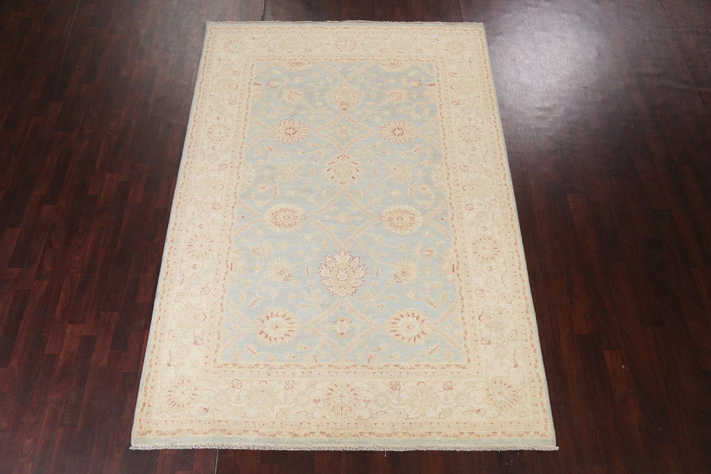 Handmade Oushak Chobi Wool Area Rug 7x10