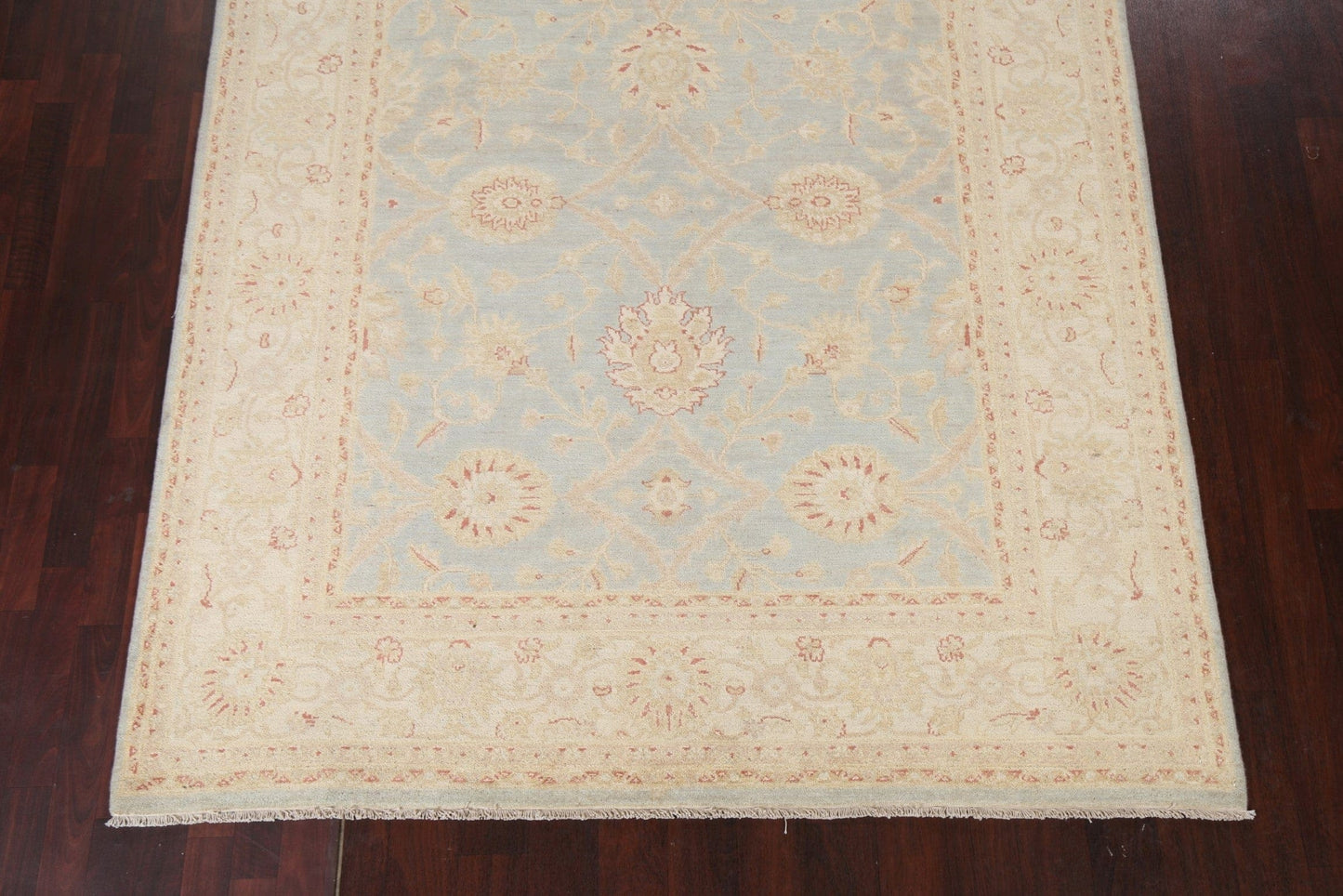 Handmade Oushak Chobi Wool Area Rug 7x10