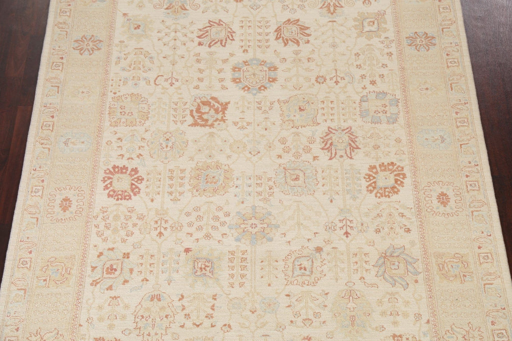 Handmade Peshawar Chobi Wool Area Rug 6x10