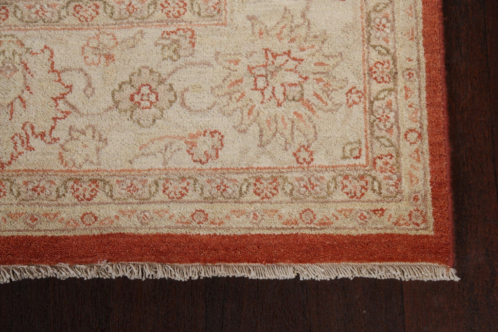 Floral Peshawar Chobi Handmade Area Rug 6x10