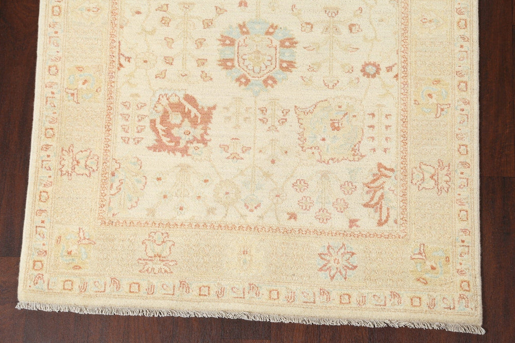 Vegetable Dye Peshawar Chobi Oriental Area Rug 4x6