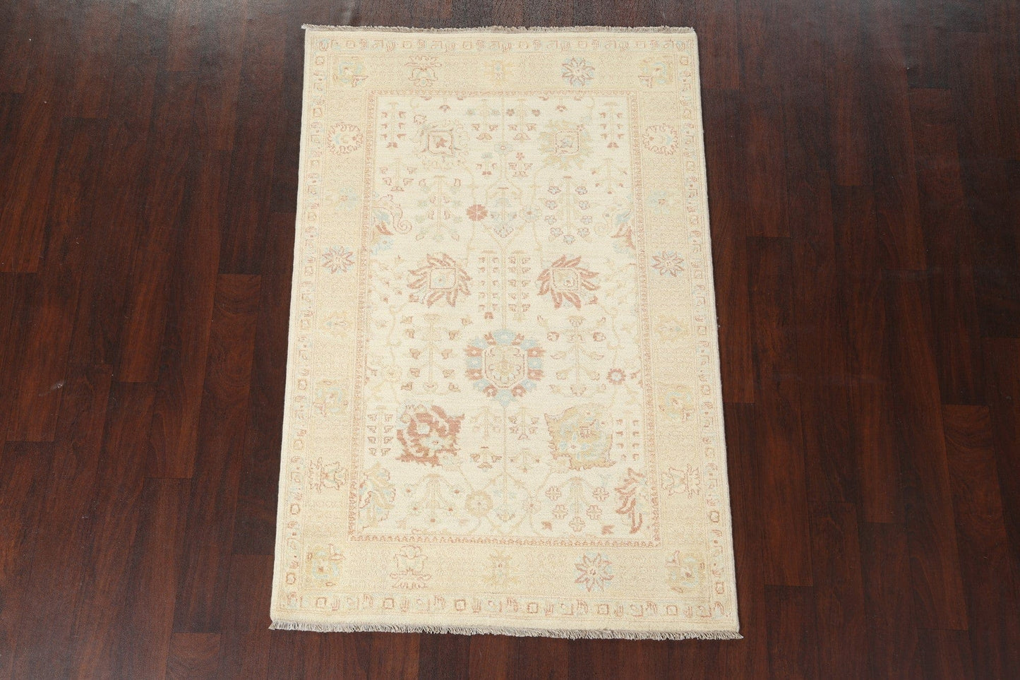 Vegetable Dye Peshawar Chobi Oriental Area Rug 4x6