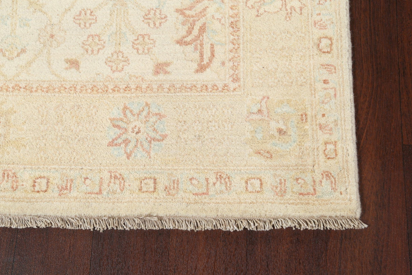 Vegetable Dye Peshawar Chobi Oriental Area Rug 4x6