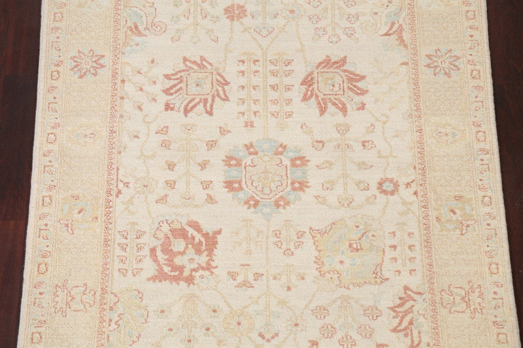 Vegetable Dye Peshawar Chobi Oriental Area Rug 4x6