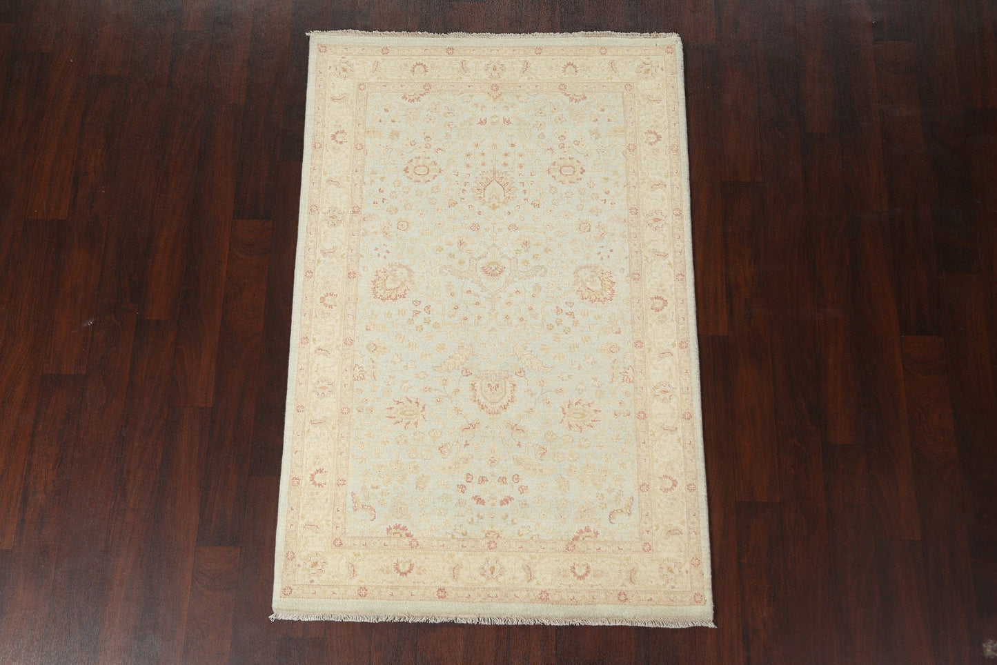 Vegetable Dye Peshawar Chobi Wool Area Rug 4x6