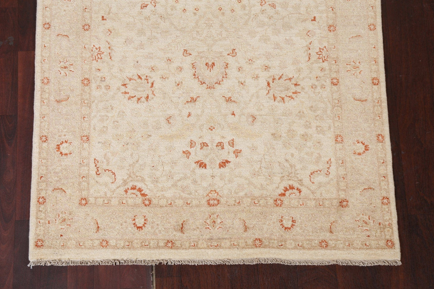 Vegetable Dye Peshawar Chobi Handmade Area Rug 4x6