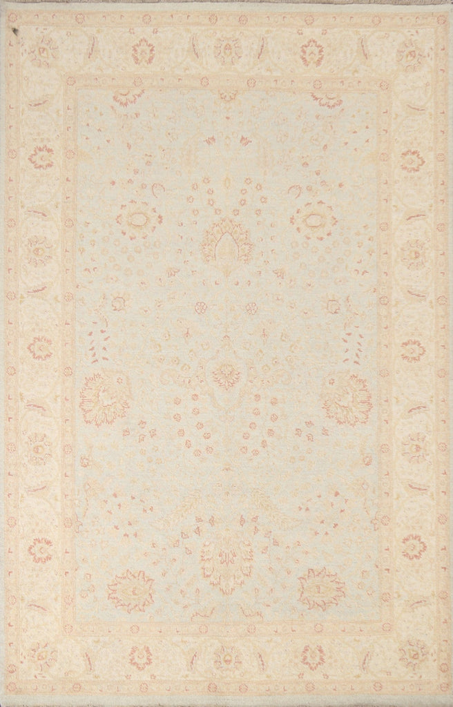 Vegetable Dye Peshawar Chobi Wool Area Rug 6x8