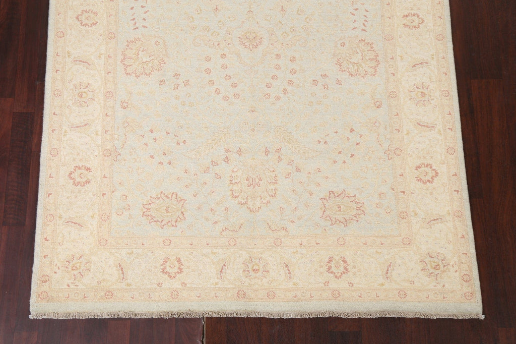 Vegetable Dye Peshawar Chobi Wool Area Rug 6x8