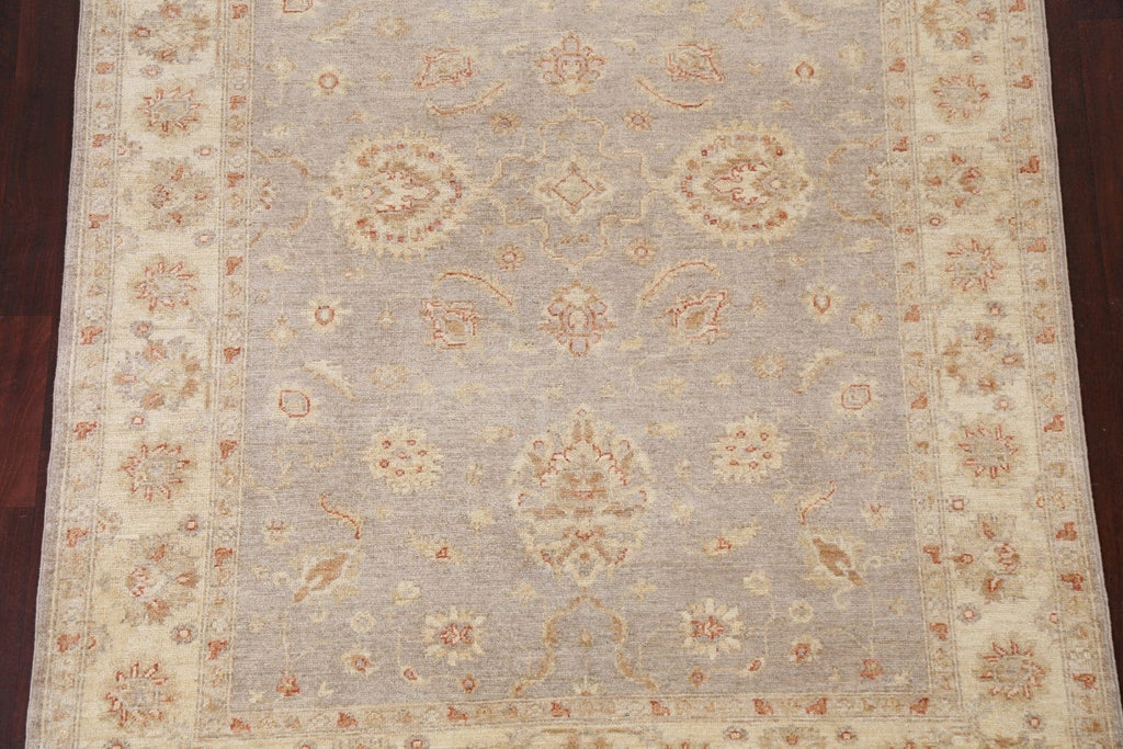 Vegetable Dye Peshawar Chobi Wool Area Rug 5x7