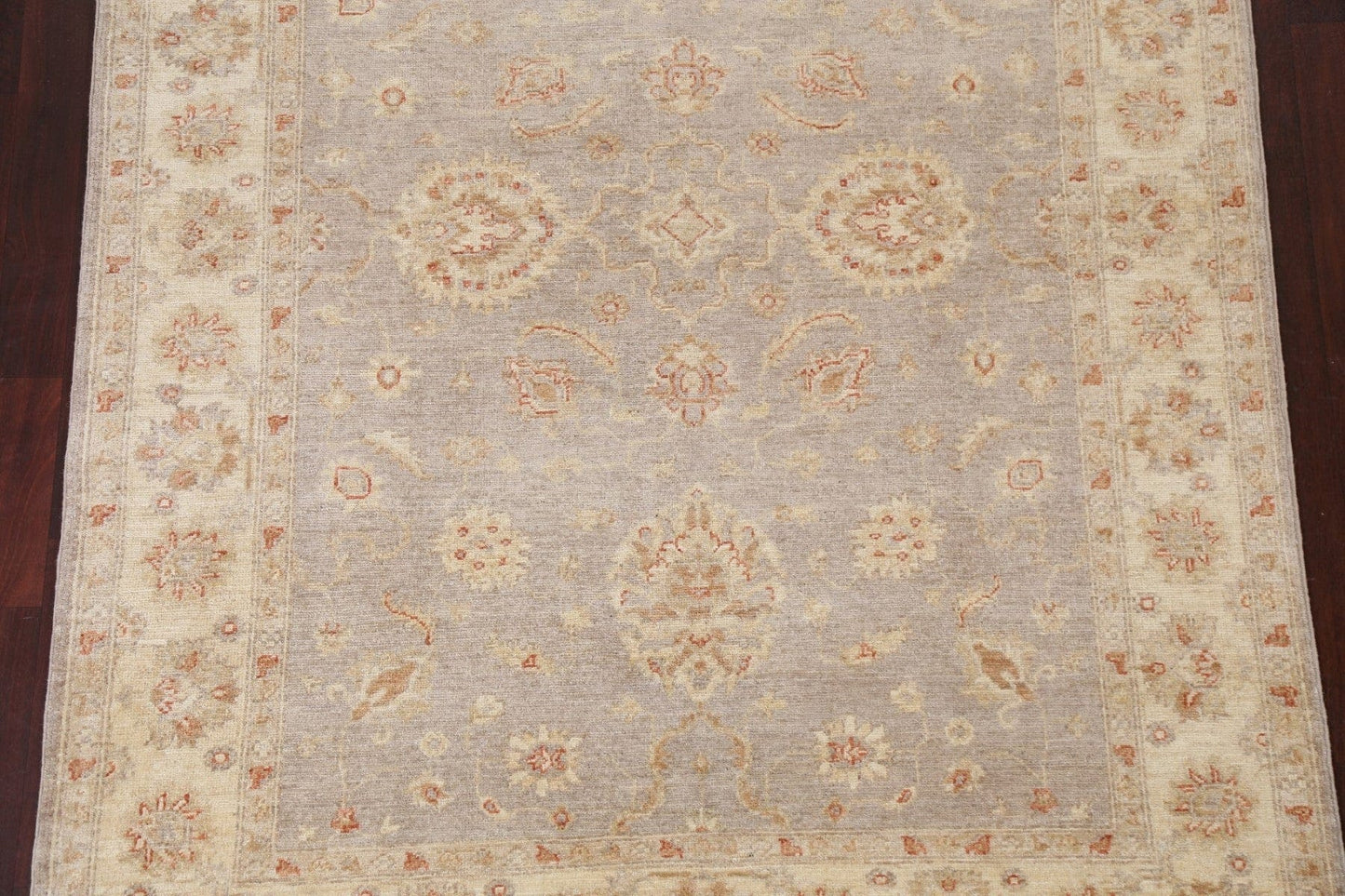 Vegetable Dye Peshawar Chobi Wool Area Rug 5x7