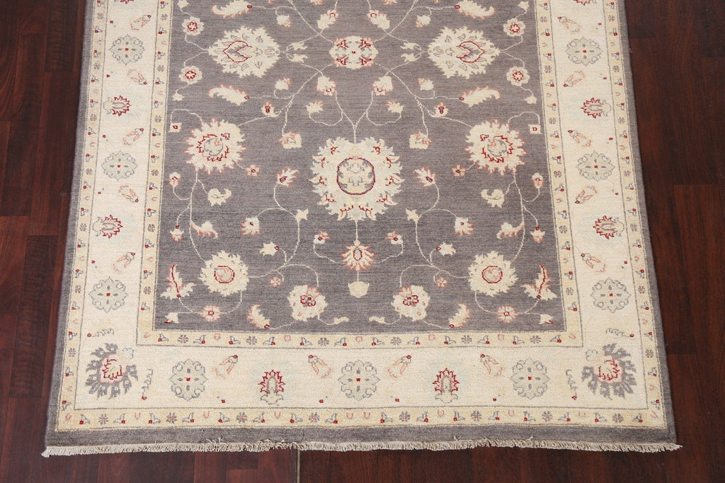 Vegetable Dye Peshawar Chobi Handmade Area Rug 6x8