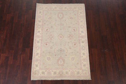 Vegetable Dye Peshawar Chobi Handmade Area Rug 4x6