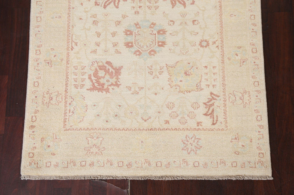 Vegetable Dye Peshawar Chobi Wool Area Rug 4x6