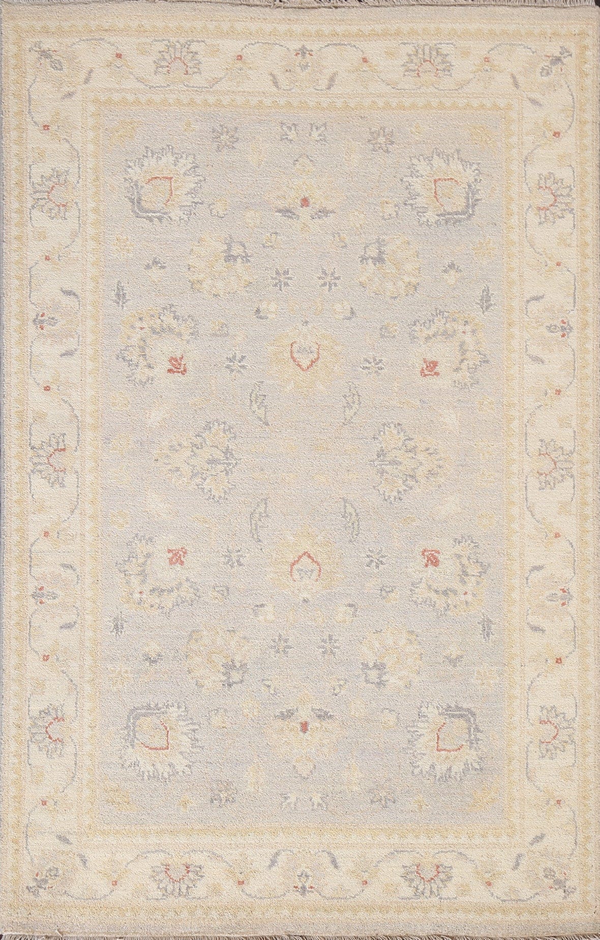 Vegetable Dye Peshawar Chobi Wool Area Rug 3x5