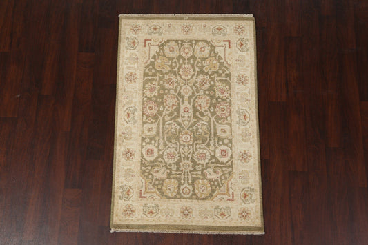 Vegetable Dye Peshawar Chobi Handmade Rug 3x5