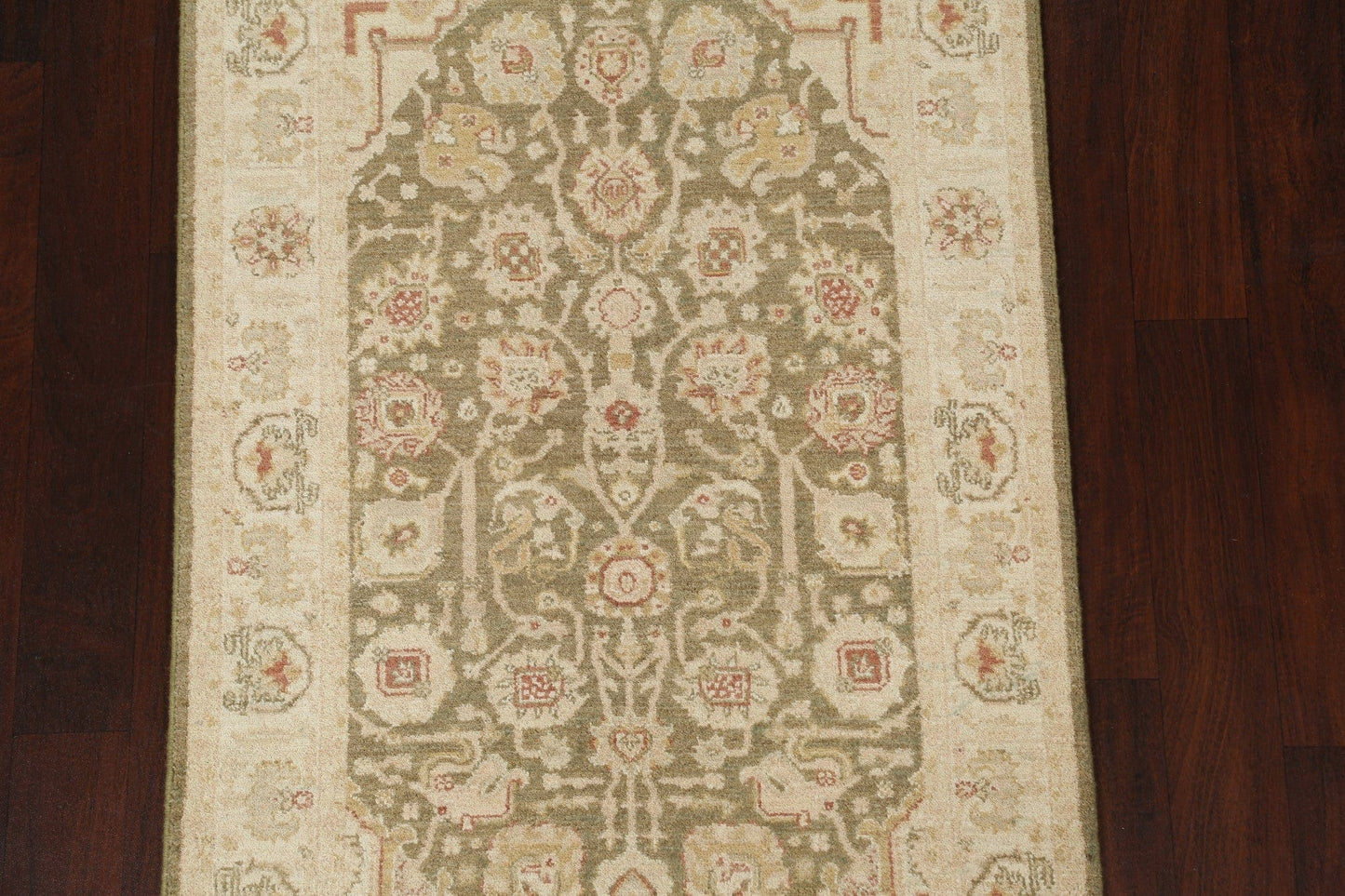 Vegetable Dye Peshawar Chobi Handmade Rug 3x5