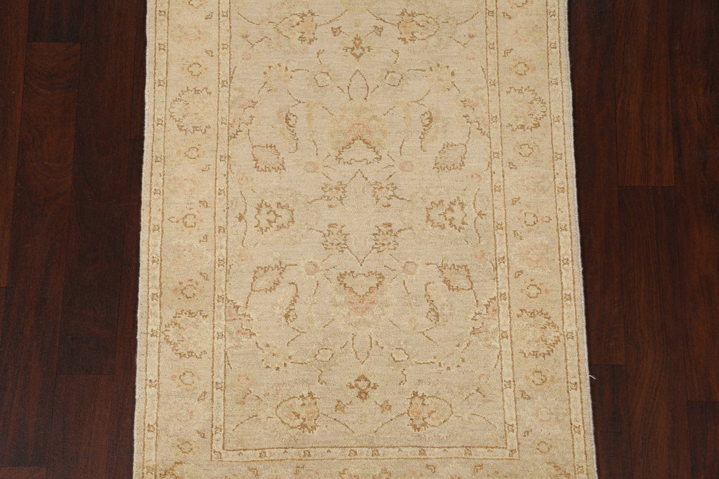 Vegetable Dye Peshawar Chobi Handmade Rug 3x5