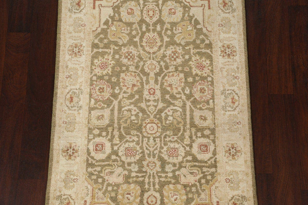 Peshawar Chobi Green Rug 3x5