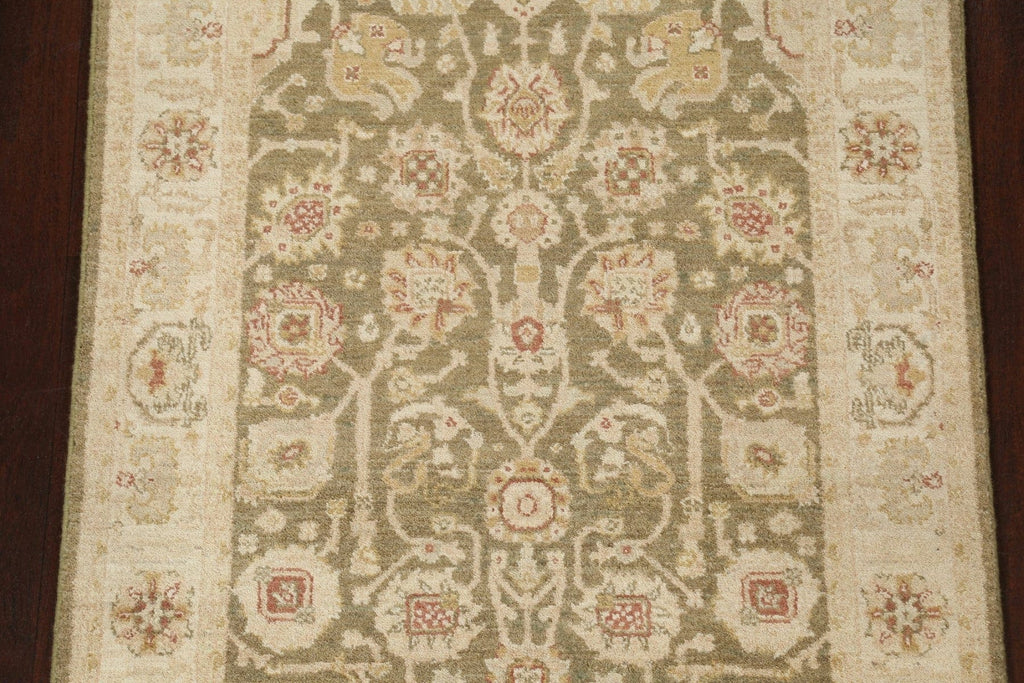 Peshawar Chobi Green Rug 3x5