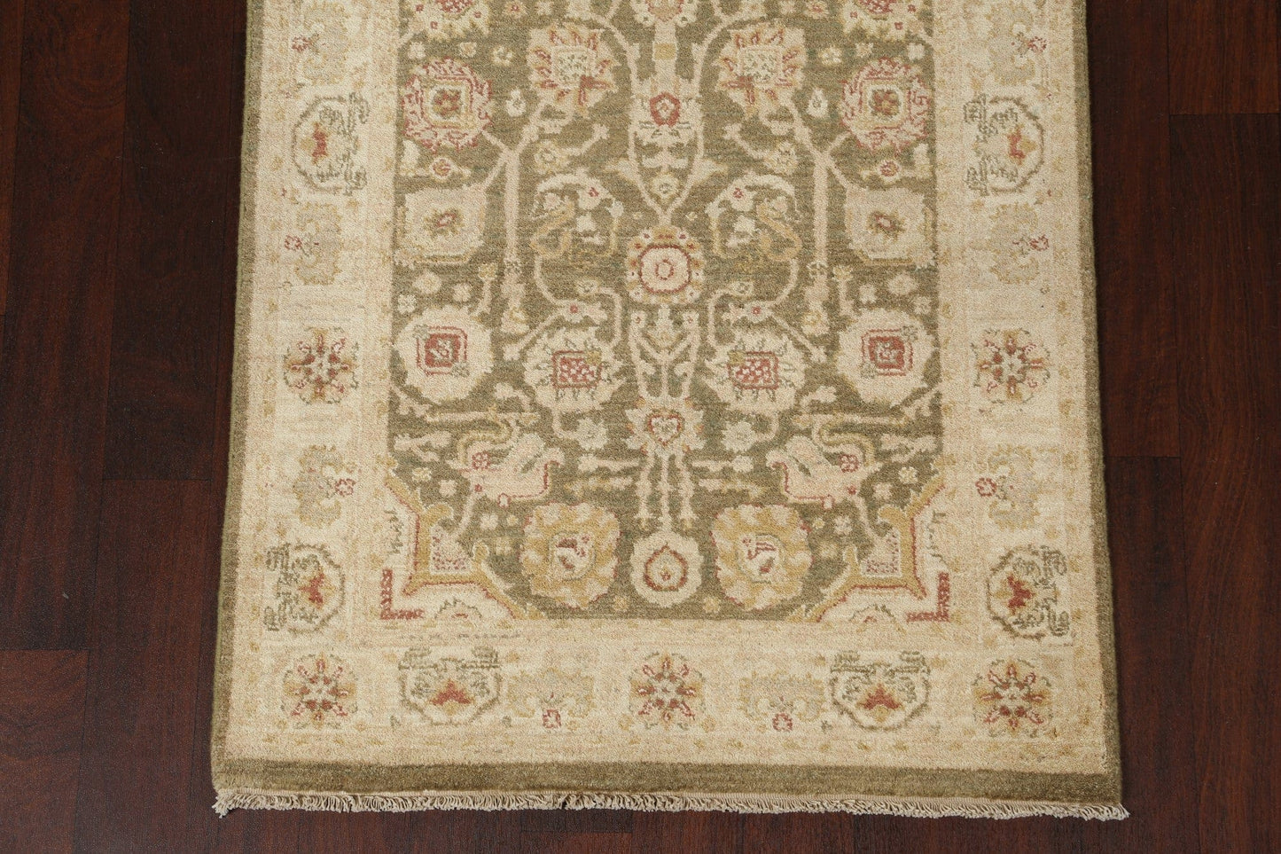 Peshawar Chobi Green Rug 3x5