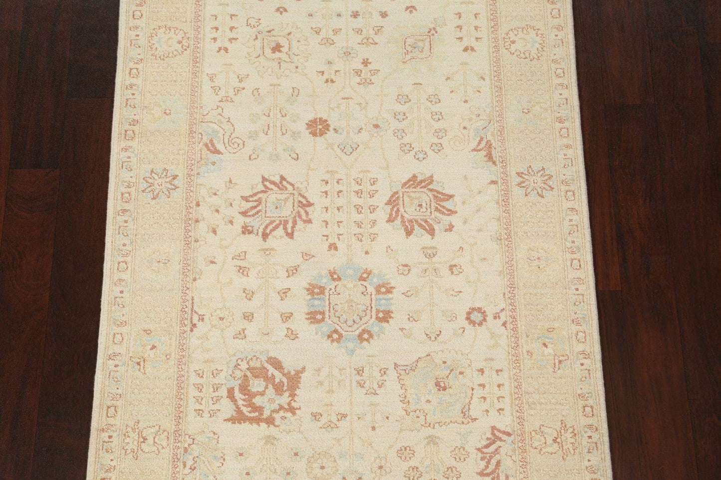 Vegetable Dye Peshawar Chobi Wool Area Rug 4x6