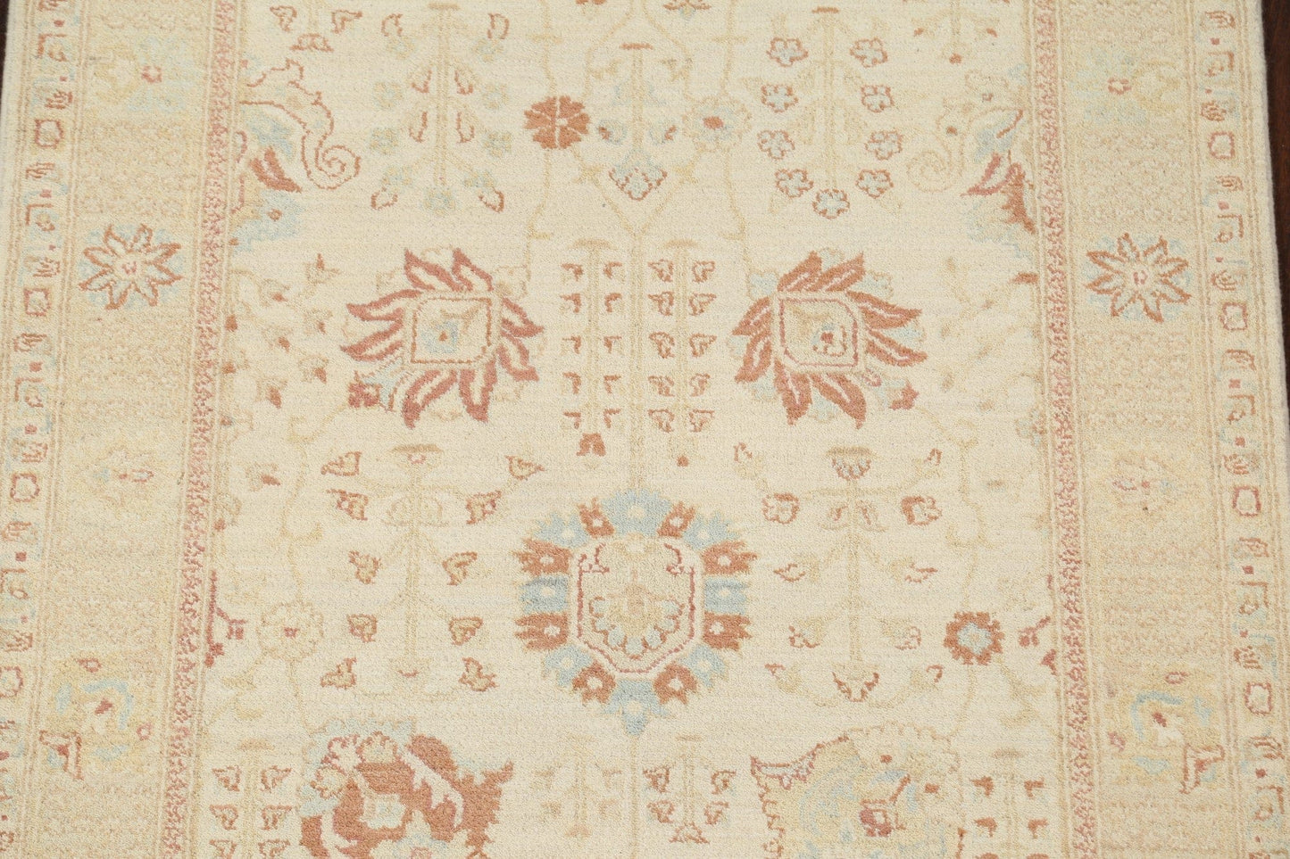 Vegetable Dye Peshawar Chobi Wool Area Rug 4x6